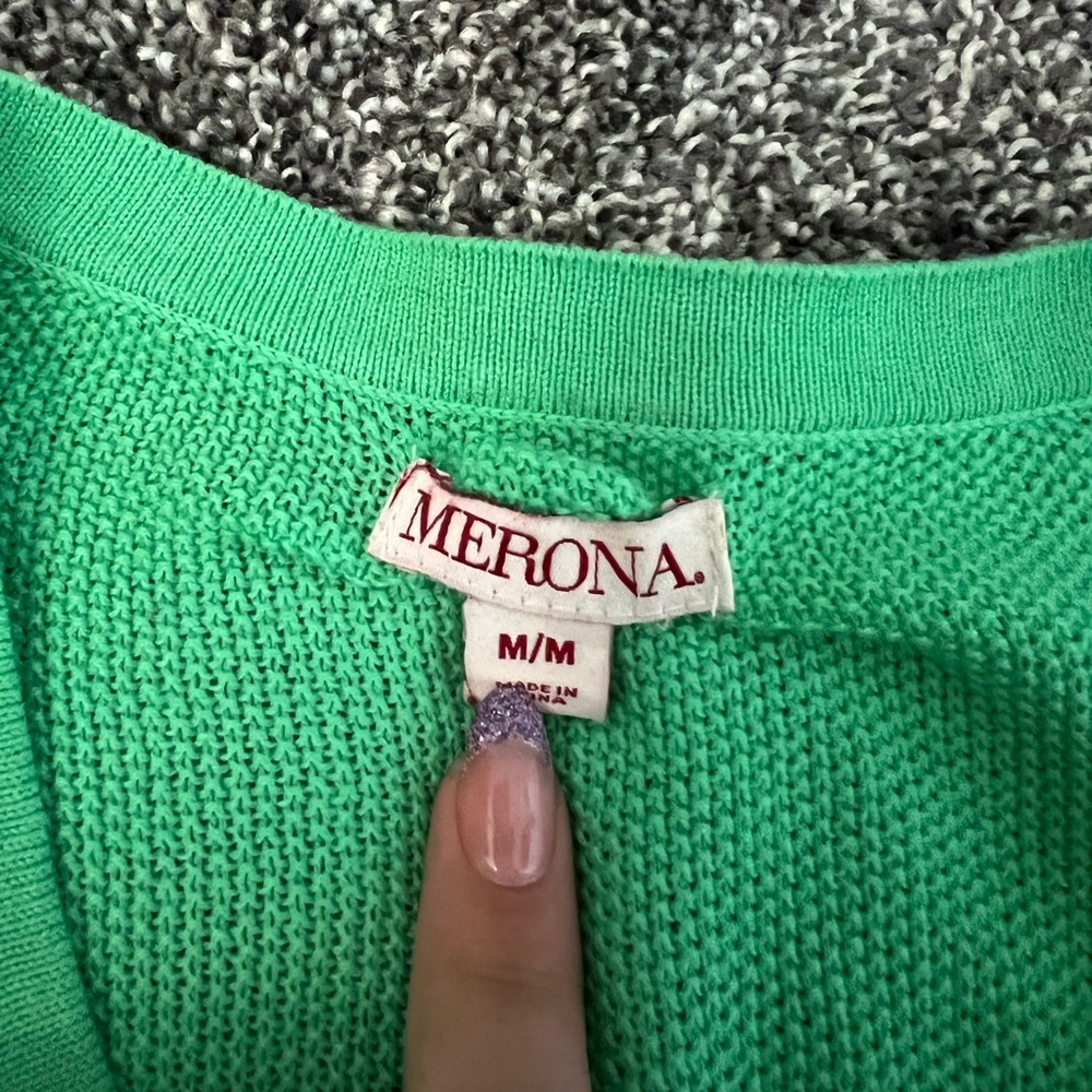 Green Cardigan - Picture 4 of 4